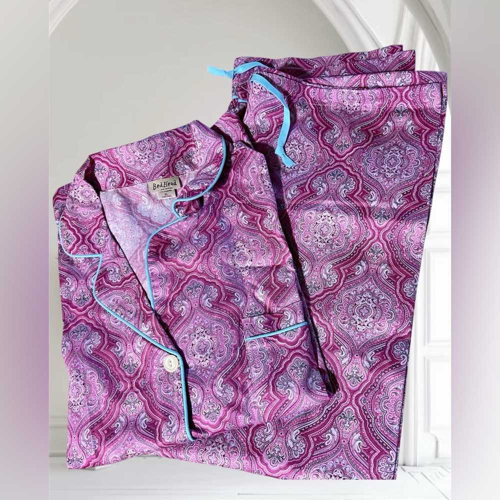 BedHead Pink Paisley Pajama Set